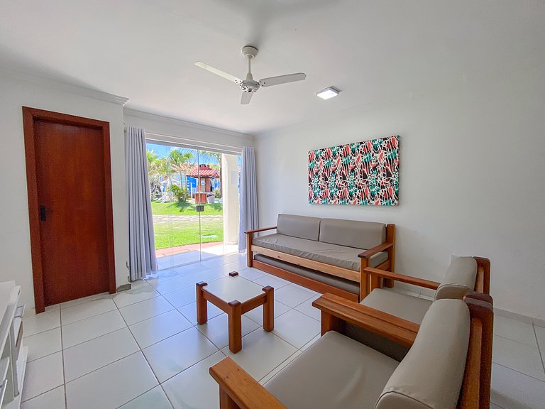 Apto 2 suítes a 100m da praia e do Axé Moi MSS60