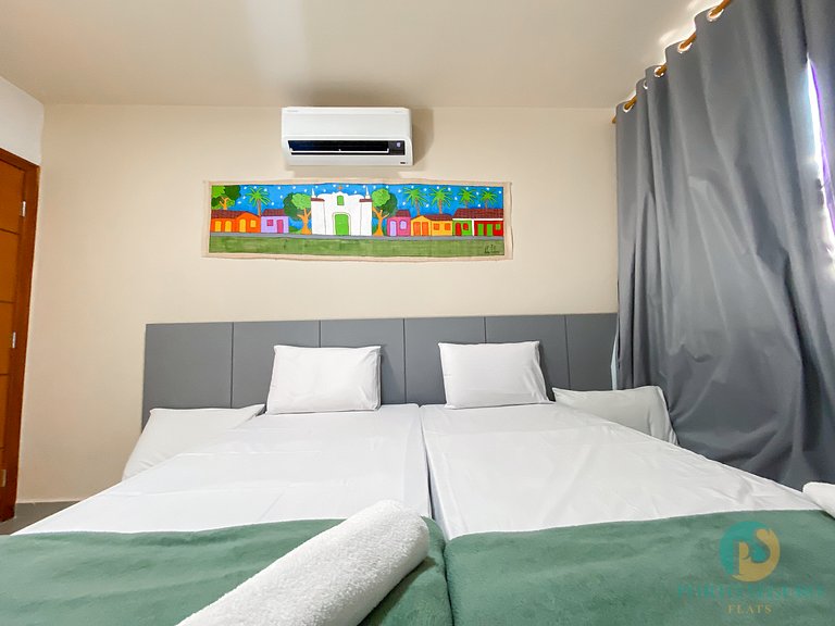 Apartamento com 2 Suítes a 450 metros do Axé Moi | 2 Piscina