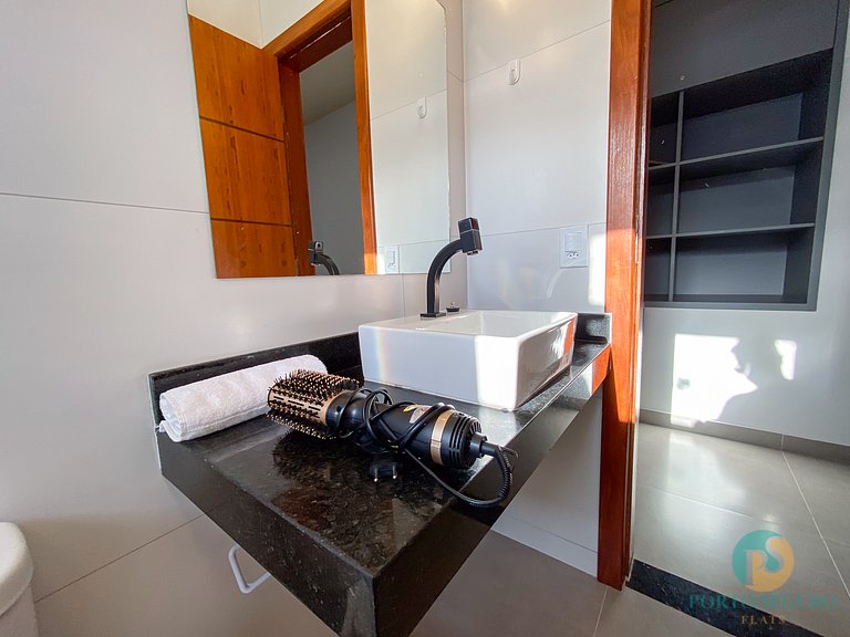 Apartamento com 2 Suítes a 450 metros do Axé Moi | 2 Piscina