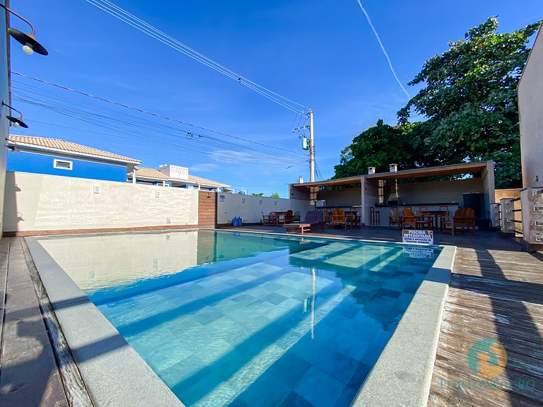 Apartamento com 2 Suítes a 450 metros do Axé Moi | 2 Piscina