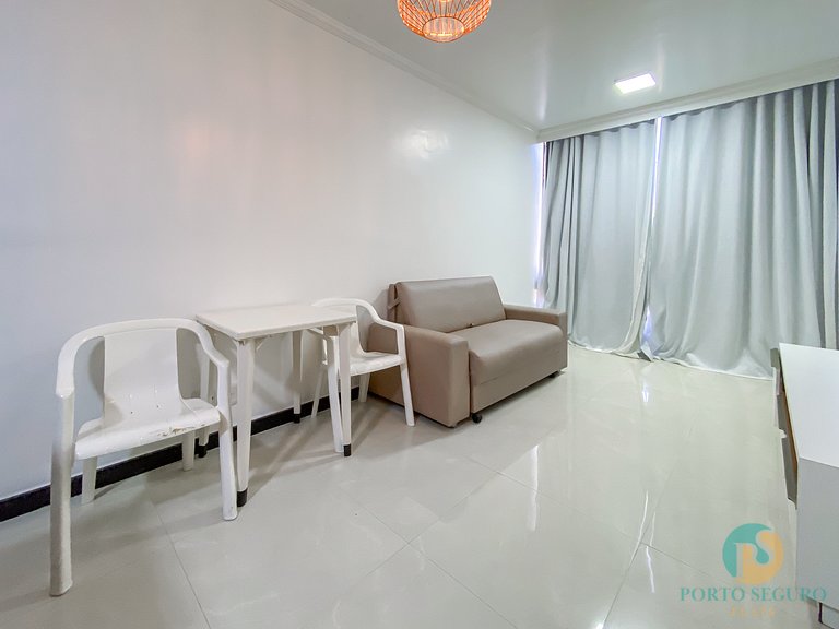 Apartamento a Poucos Metros da Praia de Taperapuã | Piscinas