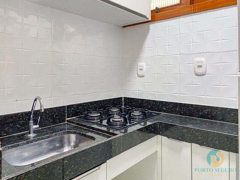 Apartamento a Poucos Metros da Praia de Taperapuã | Piscinas
