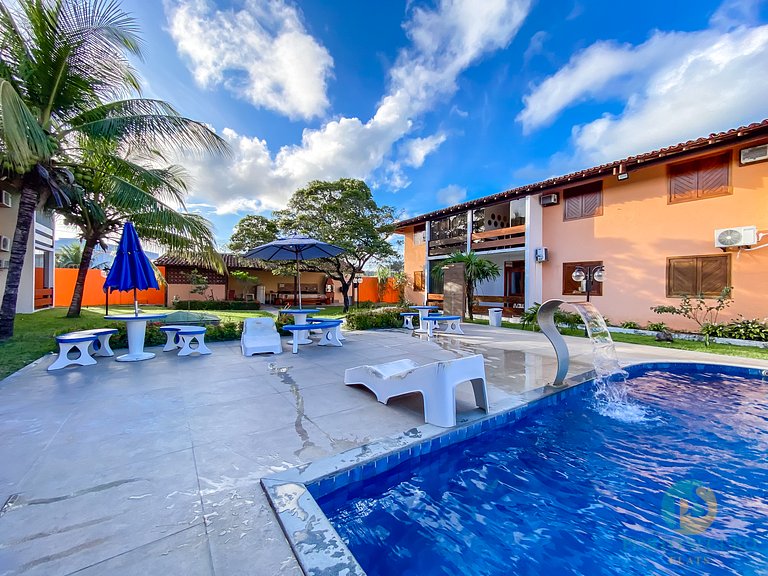 Apartamento a Poucos Metros da Praia de Taperapuã | Piscinas