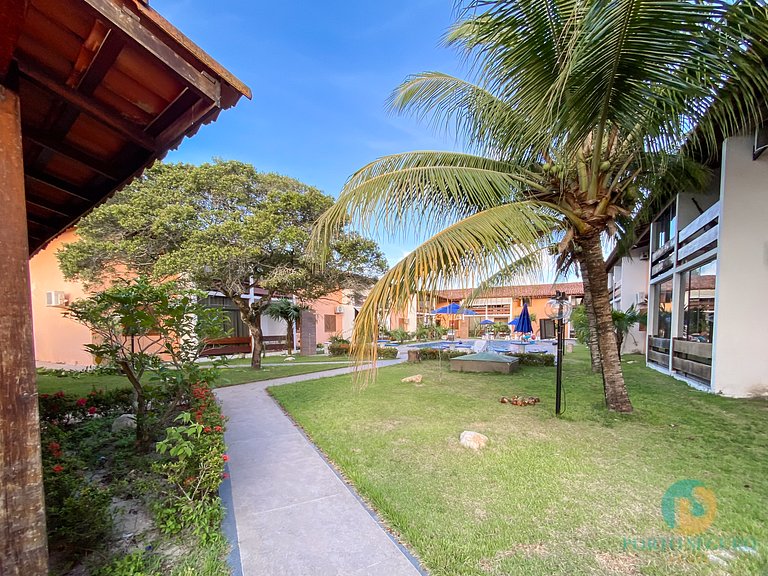 Apartamento a Poucos Metros da Praia de Taperapuã | Piscinas