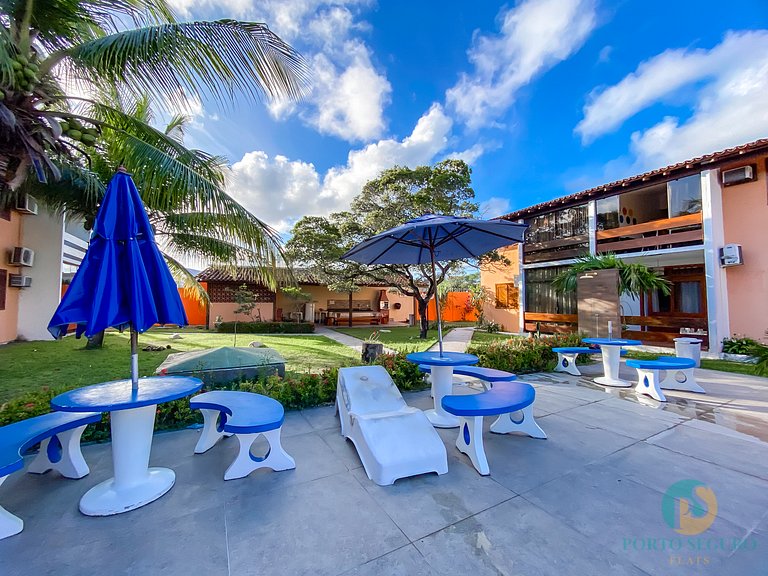 Apartamento a Poucos Metros da Praia de Taperapuã | Piscinas