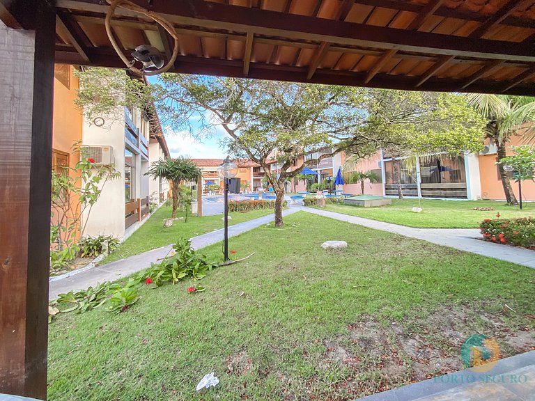 Apartamento a Poucos Metros da Praia de Taperapuã | Piscinas