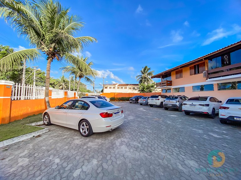 Apartamento a Poucos Metros da Praia de Taperapuã | Piscinas