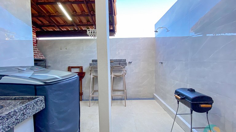 Casa 3 Suítes a poucos metros do Axé Moi  MS34
