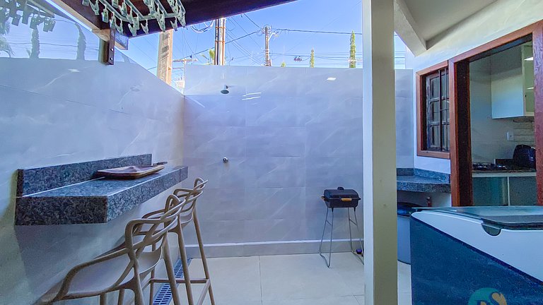 Casa 3 Suítes a poucos metros do Axé Moi  MS34