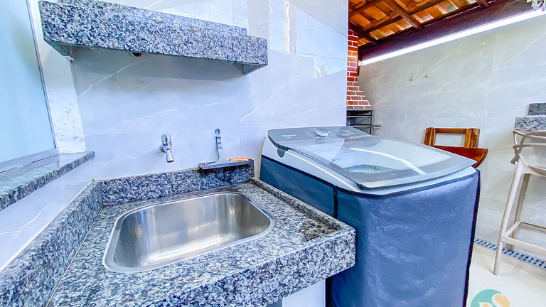 Casa 3 Suítes a poucos metros do Axé Moi  MS34