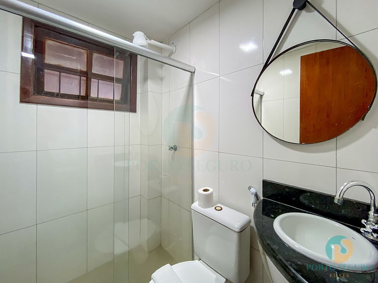 Casa 3 Qts Suites | 250m da Praia Taperapua MS15