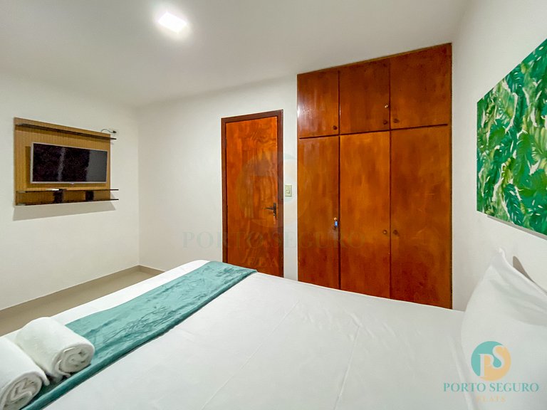 Casa 3 Qts Suites | 250m da Praia Taperapua MS15