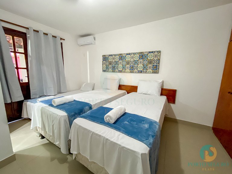 Casa 3 Qts Suites | 250m da Praia Taperapua MS15