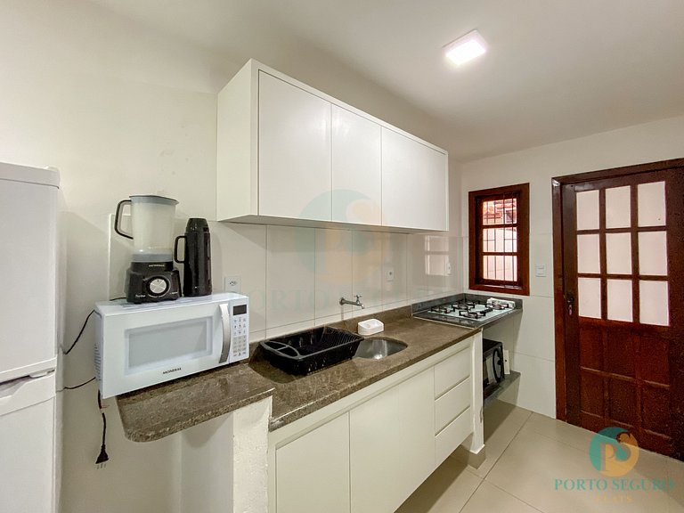 Casa 3 Qts Suites | 250m da Praia Taperapua MS15