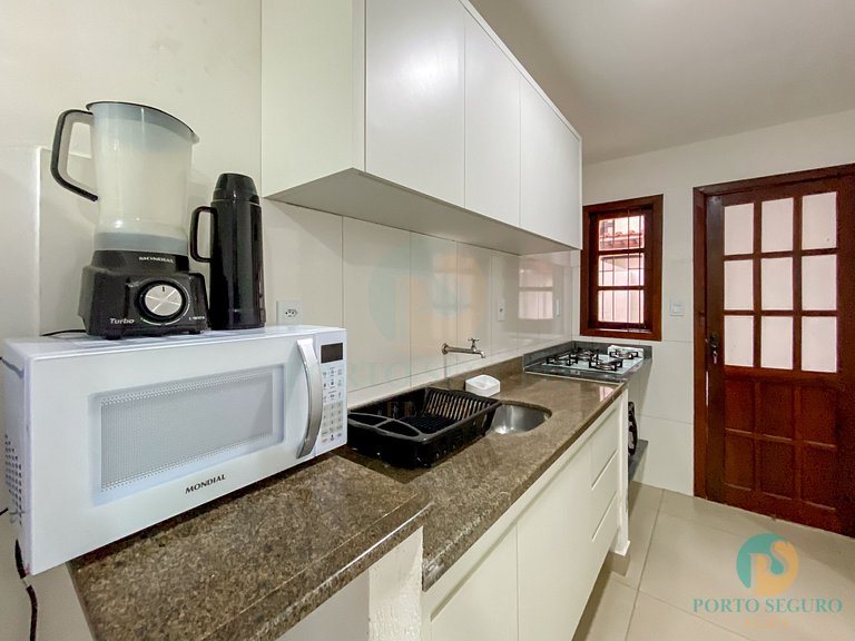 Casa 3 Qts Suites | 250m da Praia Taperapua MS15