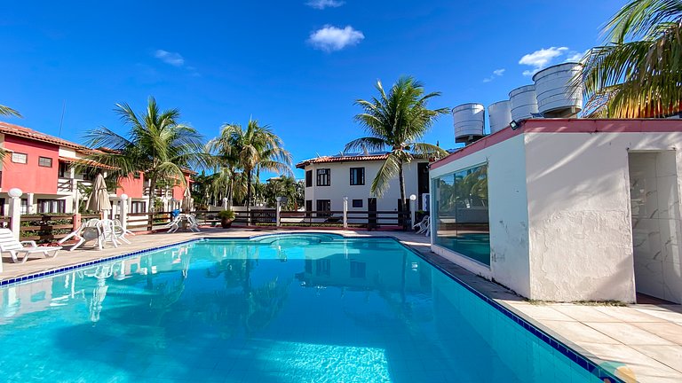 Casa 3 Qts Suites | 250m da Praia Taperapua MS15