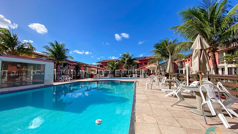 Casa 3 Qts Suites | 250m da Praia Taperapua MS15