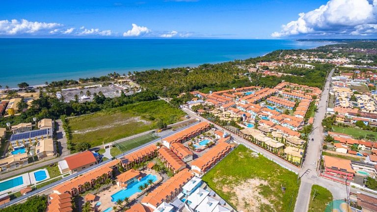 Casa 3 Qts Suites | 250m da Praia Taperapua MS15