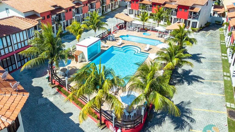 Casa 3 Qts Suites | 250m da Praia Taperapua MS15