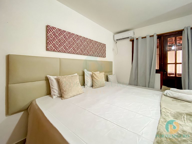 Casa 3 Qts Suites | 250m da Praia Taperapua