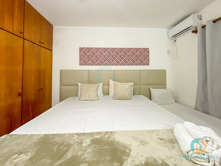 Casa 3 Qts Suites | 250m da Praia Taperapua