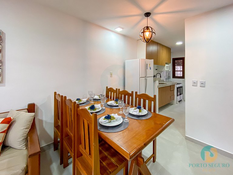 Casa 3 Qts Suites | 250m da Praia Taperapua