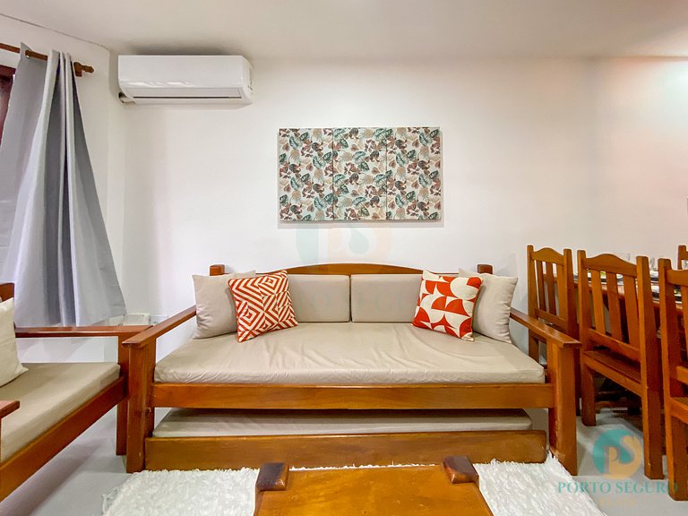 Casa 3 Qts Suites | 250m da Praia Taperapua