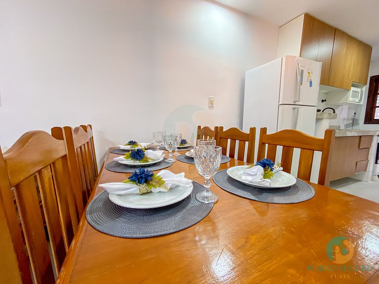 Casa 3 Qts Suites | 250m da Praia Taperapua