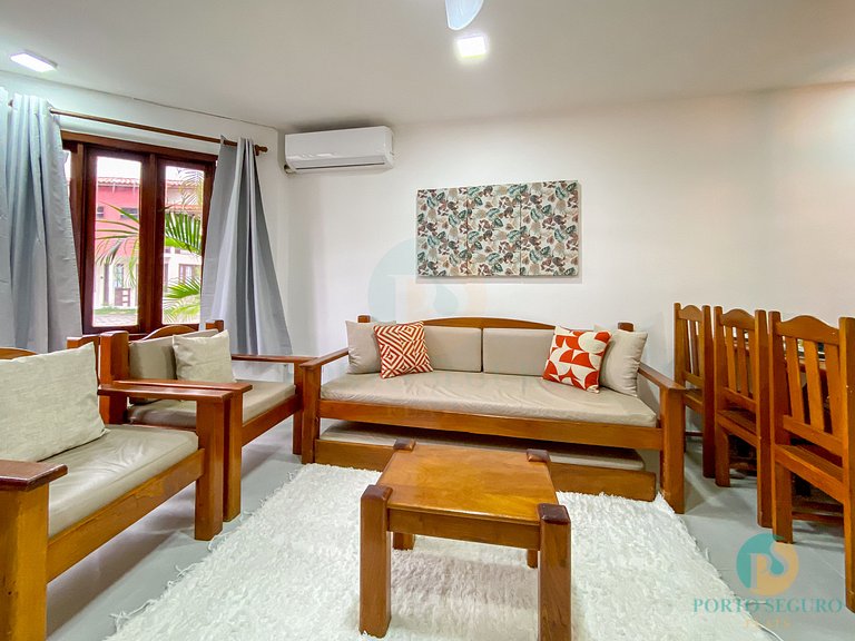 Casa 3 Qts Suites | 250m da Praia Taperapua