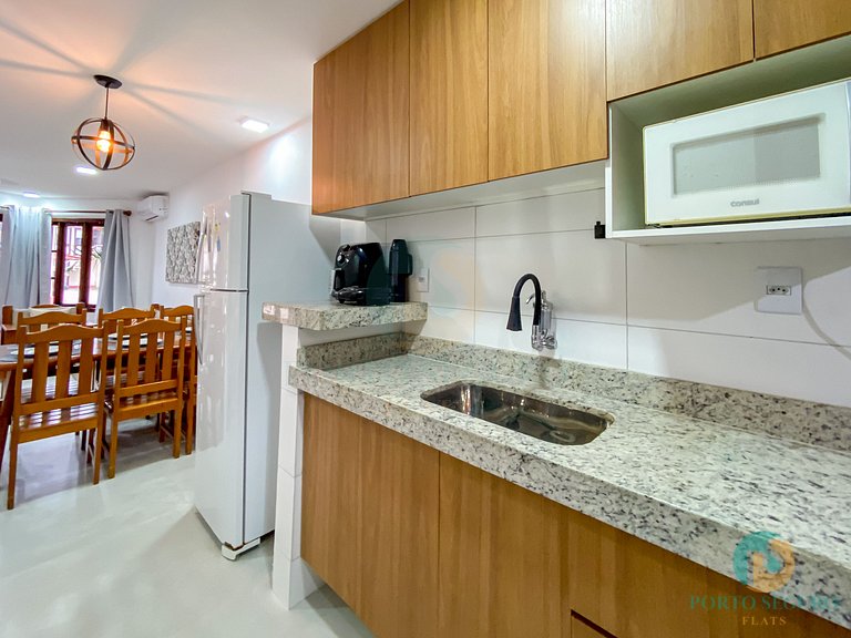 Casa 3 Qts Suites | 250m da Praia Taperapua