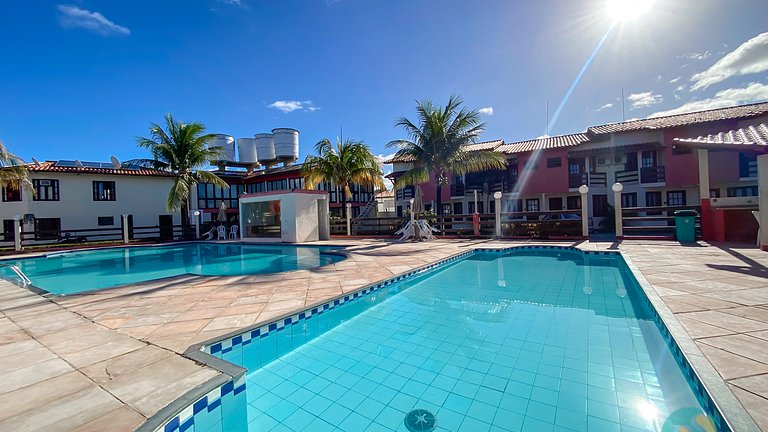 Casa 3 Qts Suites | 250m da Praia Taperapua