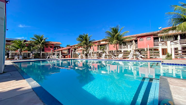 Casa 3 Qts Suites | 250m da Praia Taperapua