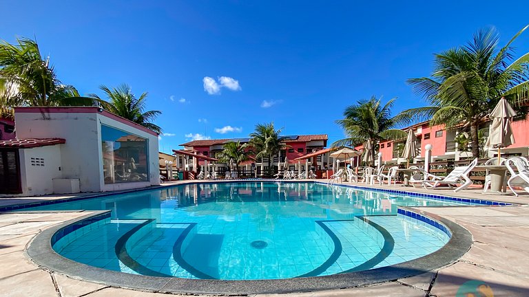 Casa 3 Qts Suites | 250m da Praia Taperapua