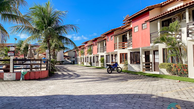 Casa 3 Qts Suites | 250m da Praia Taperapua