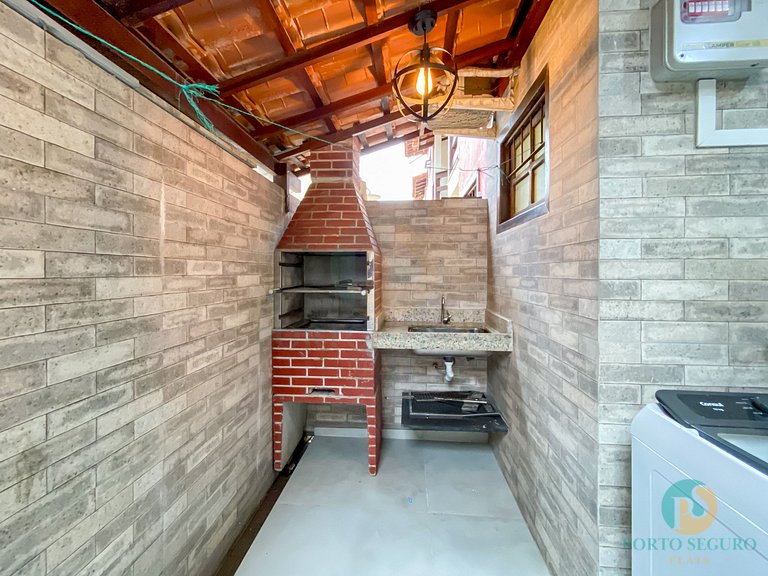 Casa 3 Qts Suites | 250m da Praia Taperapua MS15