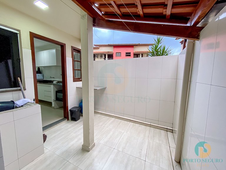 Casa 3 Qts Suites | 250m da Praia Taperapua